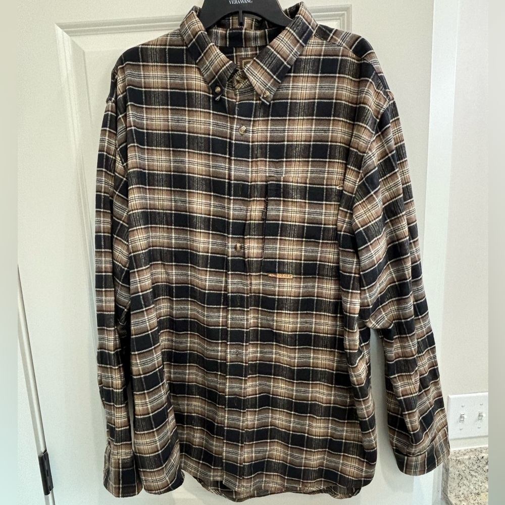 NEW Drake Fleece Button Up XL